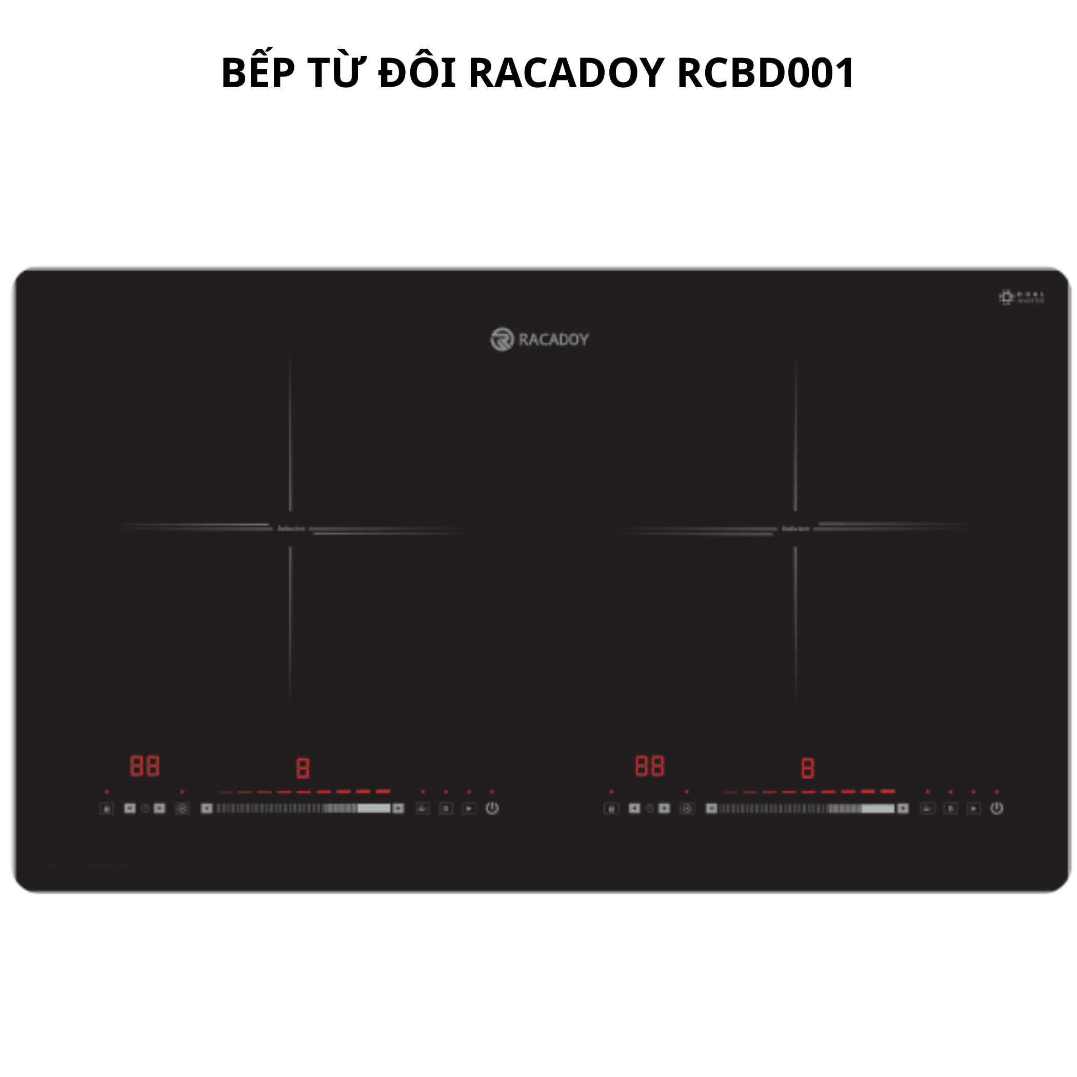 Bếp từ đôi RACADOY RCBD001