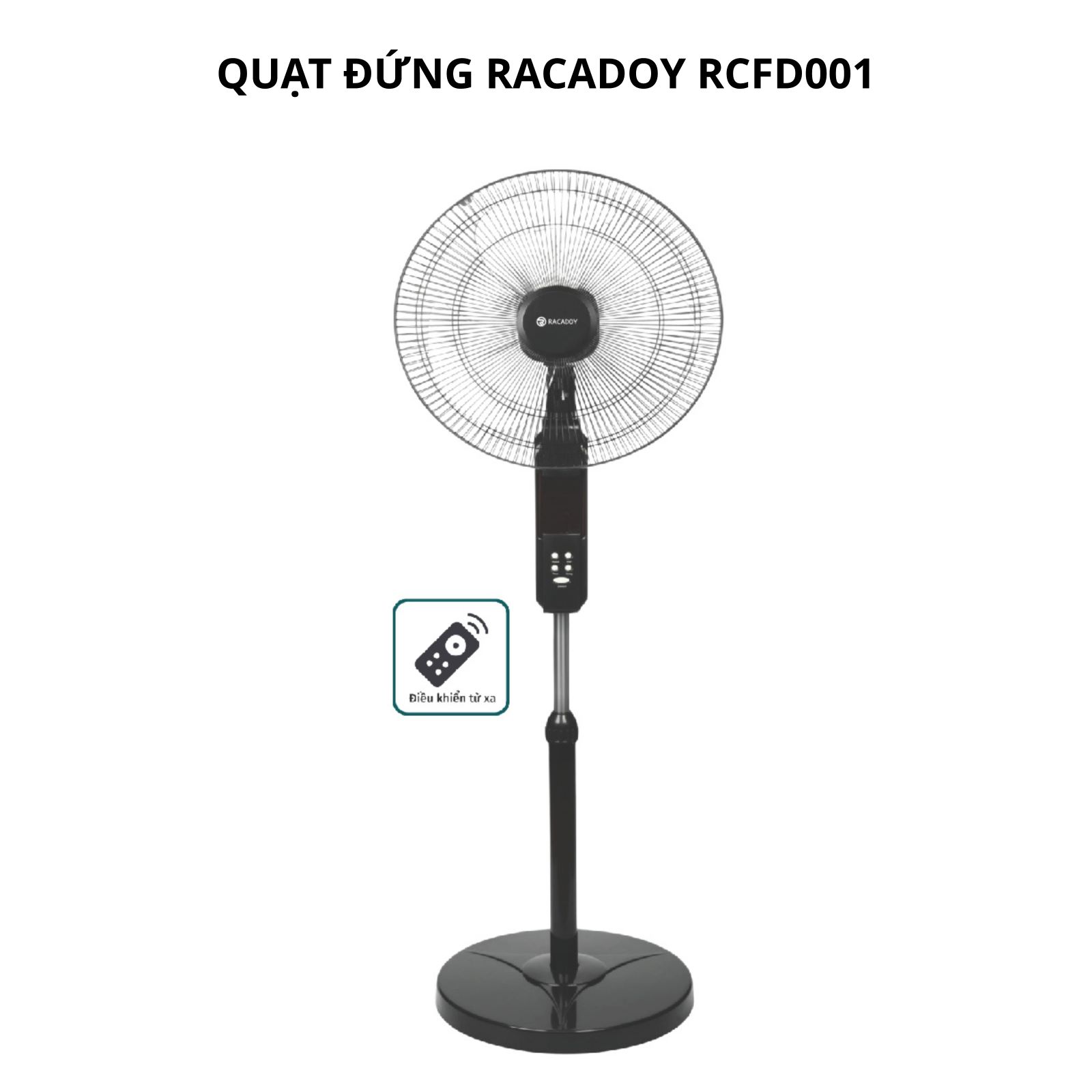 Quạt đứng RACADOY RCFD001