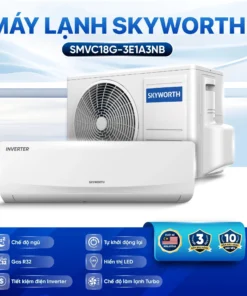 MÁY LẠNH SKYWORTH INVERTER SMVC18G-3E1A3NB