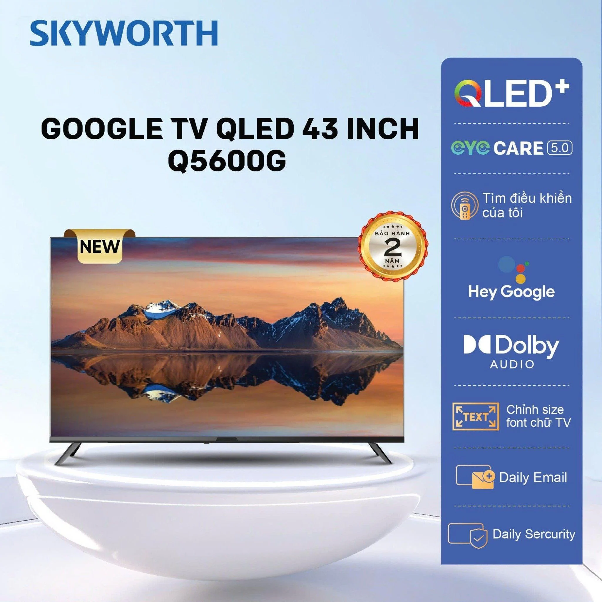 Q5600G | 2K QLED 43” Google TV