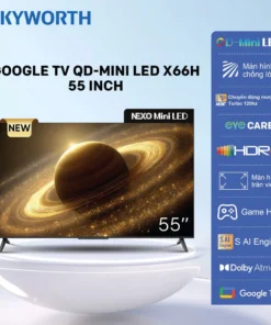 X66H QD-MINI LED 55” Google TV Skyworth